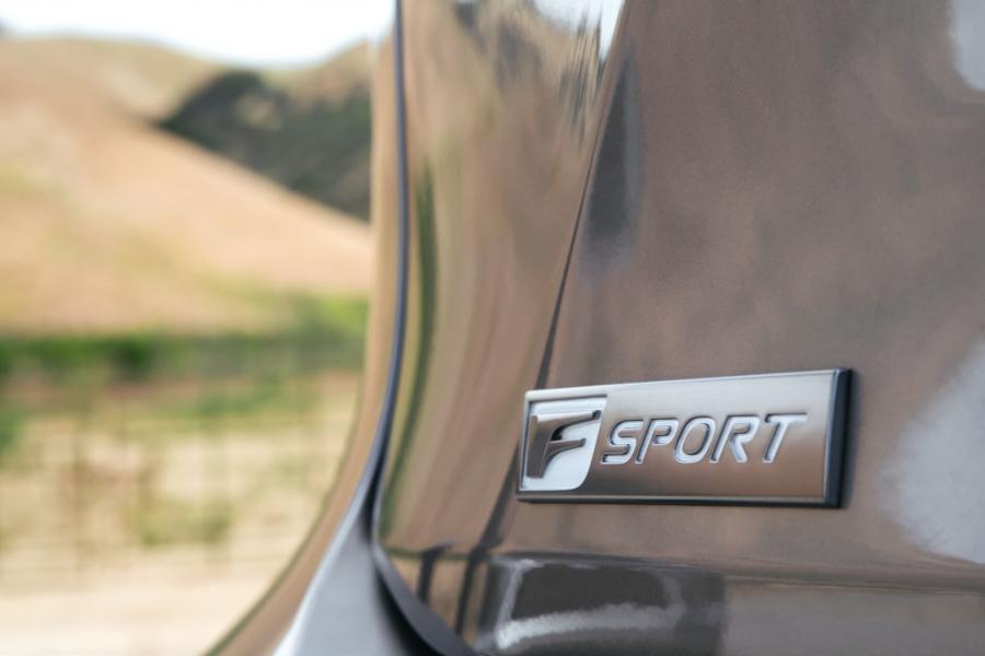 Логотип Lexus RX350 F-Sport 2019 года  (NA) (фото 17 из 38)